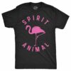 Flamingo Spirit Animal Funny Pink Bird Classic T shirt