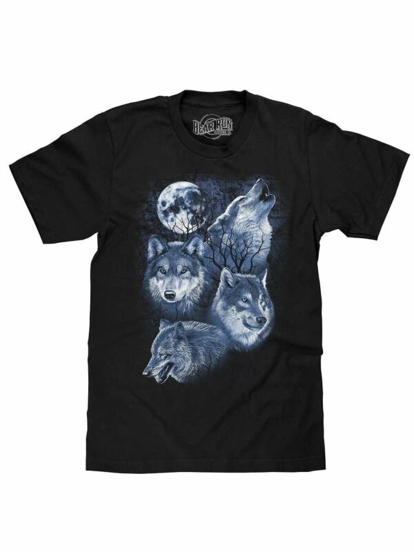 Howl at The Moon Wolf Pack Unisex T Shirt