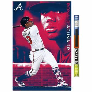 Ronald Acuna Jr 19 Atlanta Braves MLB Wall Poster