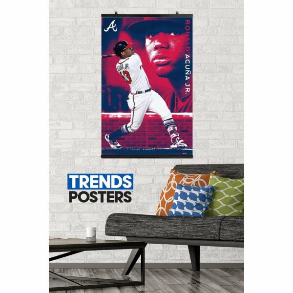 Ronald Acuna Jr 19 Atlanta Braves MLB Wall Poster1