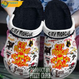 FuzzyCrocs City Morgue Crocs With Fur Inside