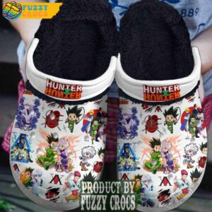 FuzzyCrocs Hunter Hunter Anime Fleece Lined Crocs