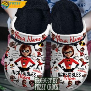 FuzzyCrocs Incredibles Mother Day Fur Lined Crocs