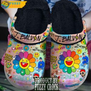 FuzzyCrocs J Balvin Music Fleece Crocs