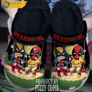 FuzzyCrocs Deadpool Movie Fur Lined Crocs