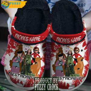 FuzzyCrocs Disney Inspired Mother Day Fur Lined Crocs