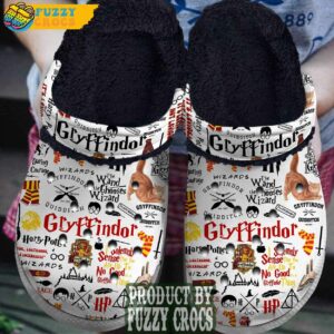 FuzzyCrocs Harry Potter Gryffindor Fleece Crocs