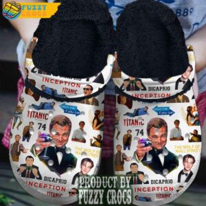 FuzzyCrocs Leonardo DiCaprio Fleece Lined Crocs