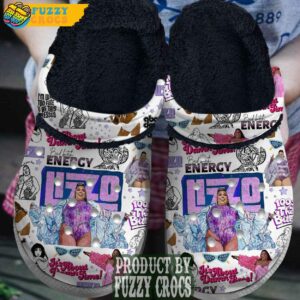 FuzzyCrocs Lizz Singer Music Crocs With Fur Inside