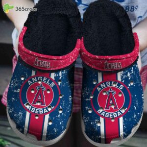 FuzzyCrocs Los Angeles Angels Baseball Crocs Fur Lined