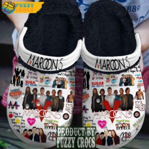 FuzzyCrocs Maroon 5 Crocs Fur Lined