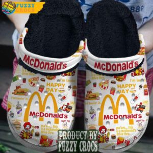 FuzzyCrocs McDonalds Signature Flavor Crocs With Fur