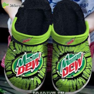 FuzzyCrocs Mountain Dew Crocs Fur