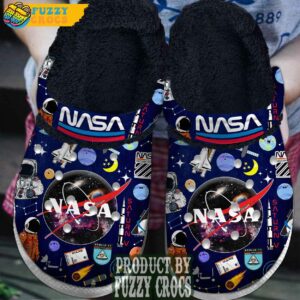 FuzzyCrocs NASA Exploration Crocs With Fur Inside