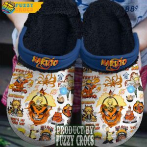 FuzzyCrocs Naruto Anime Fur Lined Crocs