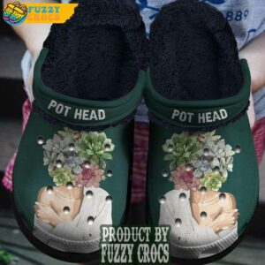 FuzzyCrocs Pot Head Crocs Fur Lined