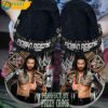 FuzzyCrocs Roman Reigns Wrestler Black Crocs With Fur