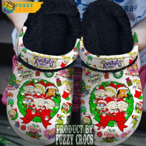 FuzzyCrocs Rugrats Christmas Fleece Lined Crocs