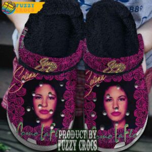 FuzzyCrocs Selena Artist Series Fleece Lined Crocs