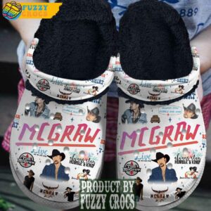 FuzzyCrocs Tim McGraw Movie Fleece Crocs