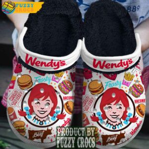 FuzzyCrocs Wendys Fleece Lined Crocs