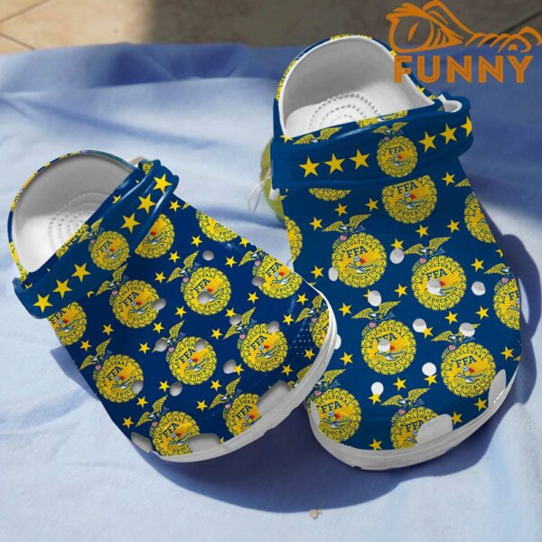 Agriculture FFA Navy Crocs 1.jpg