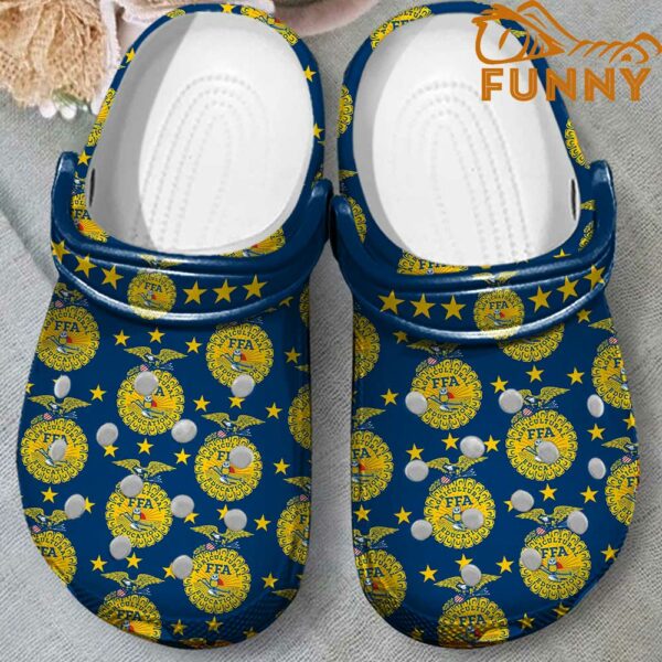 Agriculture FFA Navy Crocs 3.jpg