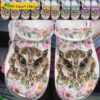 Amazing Florals Love Beauty Of Nature Owl Crocs.jpg