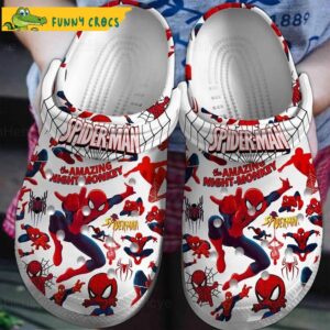 Amazing Night Monkey Spider Man Crocs Slippers.jpg