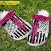 American Flag Breast Cancer Crocs Clog Shoes 2.jpg