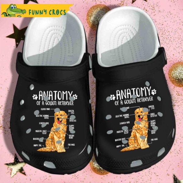 Anatomy Of A Golden Retriever Dog Lover Funny Crocs.jpg