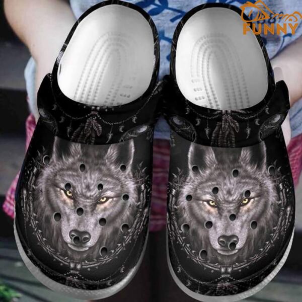 Angry Grey Wolf Crocs 1.jpg