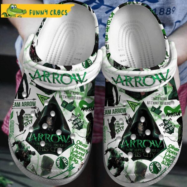 Arrow Movie Crocs Clog Shoes 1.jpg