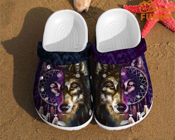 Art Dreamcatcher Wolf Crocs 1.jpg