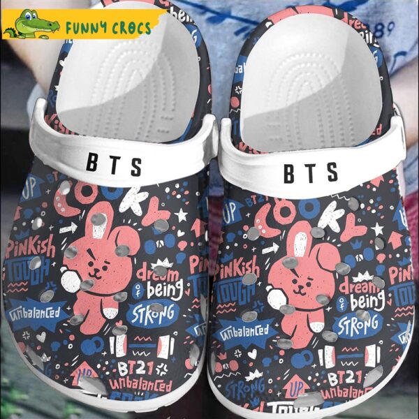 BT21 Cooky Pattern Bts Crocs 1.jpg