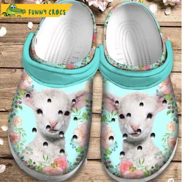 Baby Little Lamb Floral Crocs.jpg