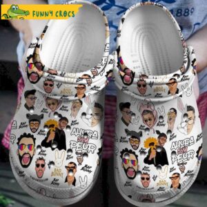 Bad Bunny Pattern Crocs Clog Shoes.jpg