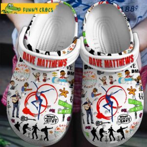 Band Dave Matthews Music Crocs Clog Shoes 1.jpg