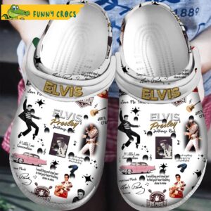 Band Music Elvis Presley Crocs Slippers.jpg