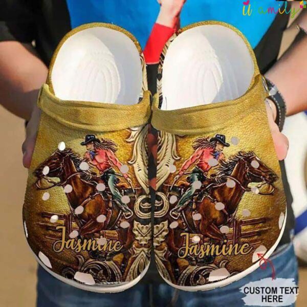 Barrel Racing Personalized Girl Crocs.jpg