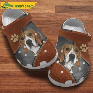 Beagle Leather Dog Crocs.jpg