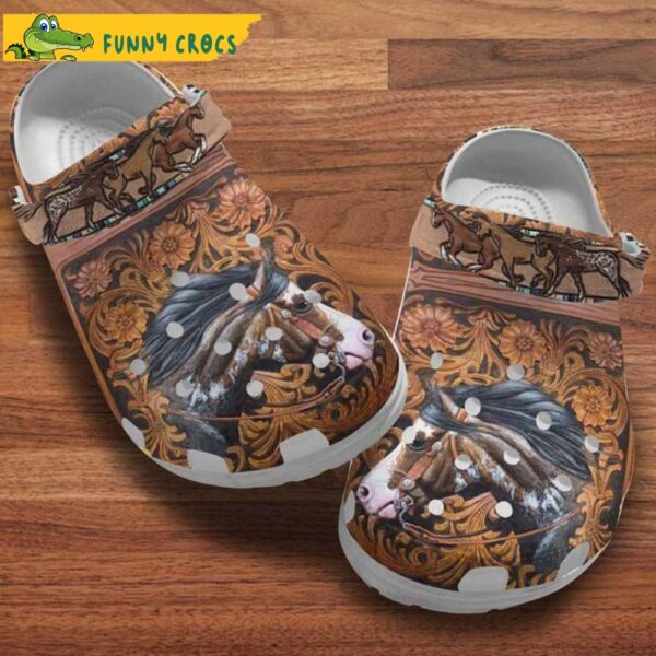 Beautiful Brown Horse Pattern Crocs.jpg