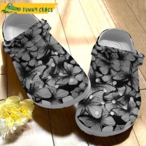 Black And White Butterfly Crocs.jpg