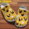 Black And White Chicken Gifts Crocs Clog Shoes 1.jpg