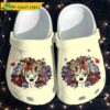 Black Queen Girl Light Yellow Floral Crocs.jpg