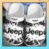 Black White Jeep Crocs Crocband Clog Shoes For Jeep Lover.jpg