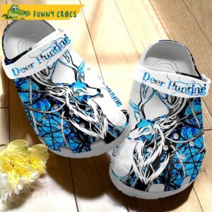 Blue Camo Deer Hunting Crocs Slippers 1.jpg