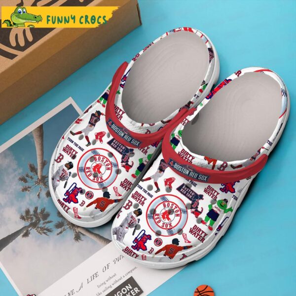 Boston Red Sox MLB Crocs Clog Shoes 3.jpg