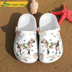 Boxer Dog Pink Floral Crocs.jpg