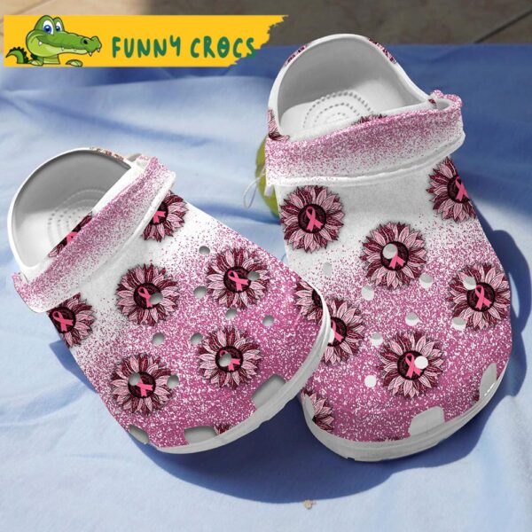 Breast Cancer Sunflower Crocs 1.jpg